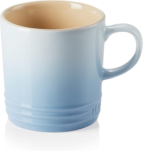 Le Creuset Stoneware Coffee Mug, 350 ml, Coastal Blue, 70302354200002