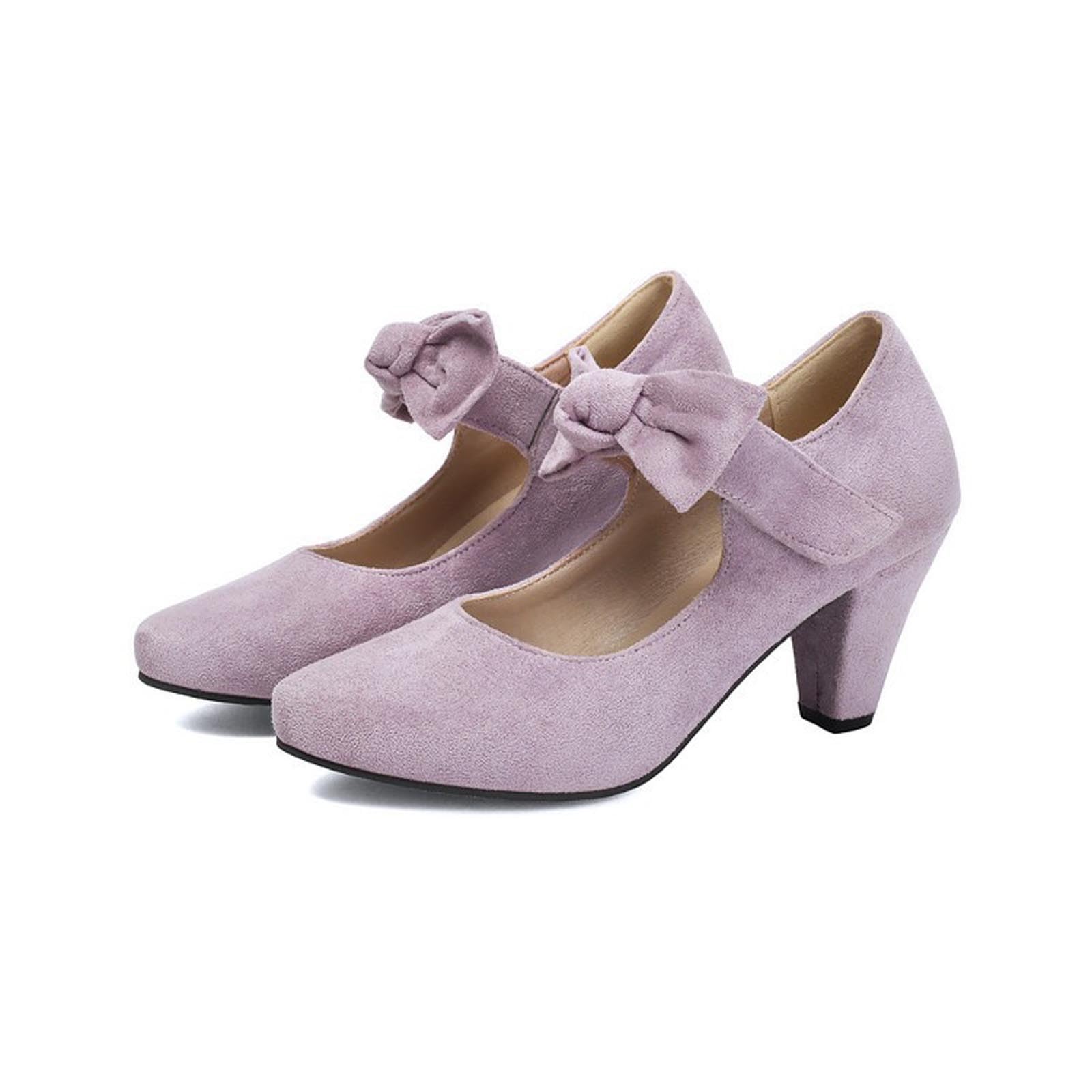 Elegantes Zapatos de tacón con para un Estilo clásico y, Ideales para otoño y para Conjuntos Informales en Festivales, Mujer, cómodos y Modernos para Diario y Ocasiones_1