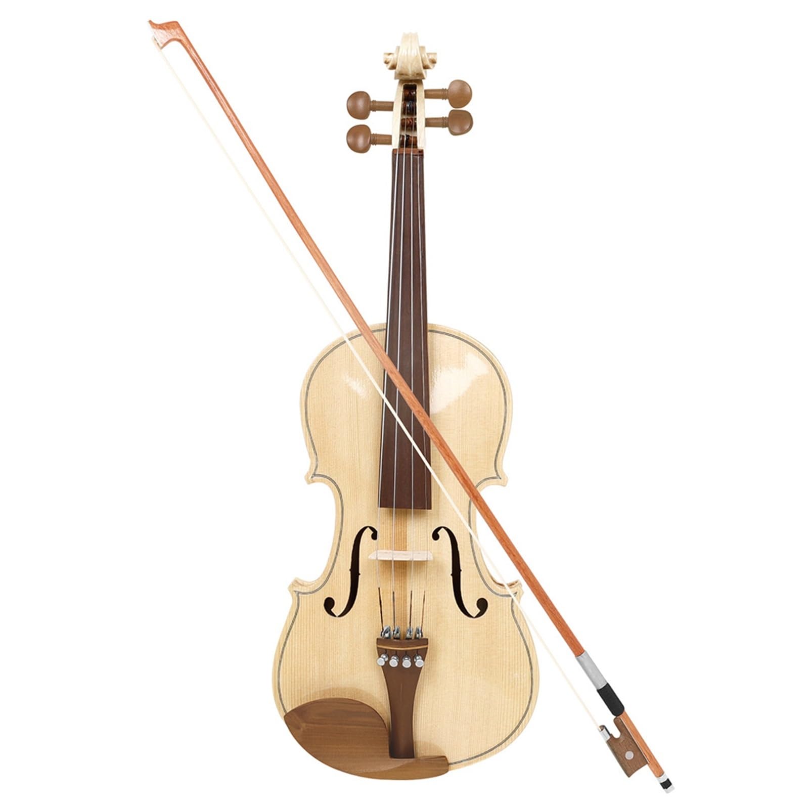 Violino Set Violino Bright Blank Woods Principiante Adulto Per Iniziare Violino 4/4 Fatto A Mano
