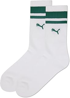 PUMA Unisex PUMA CREW HERITAGE STRIPE 2P UNISEX whit SOCKS (pack of 1)