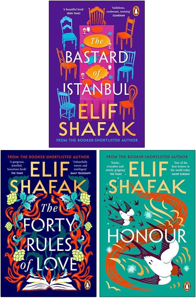Elif Shafak Collection 3 Books Set