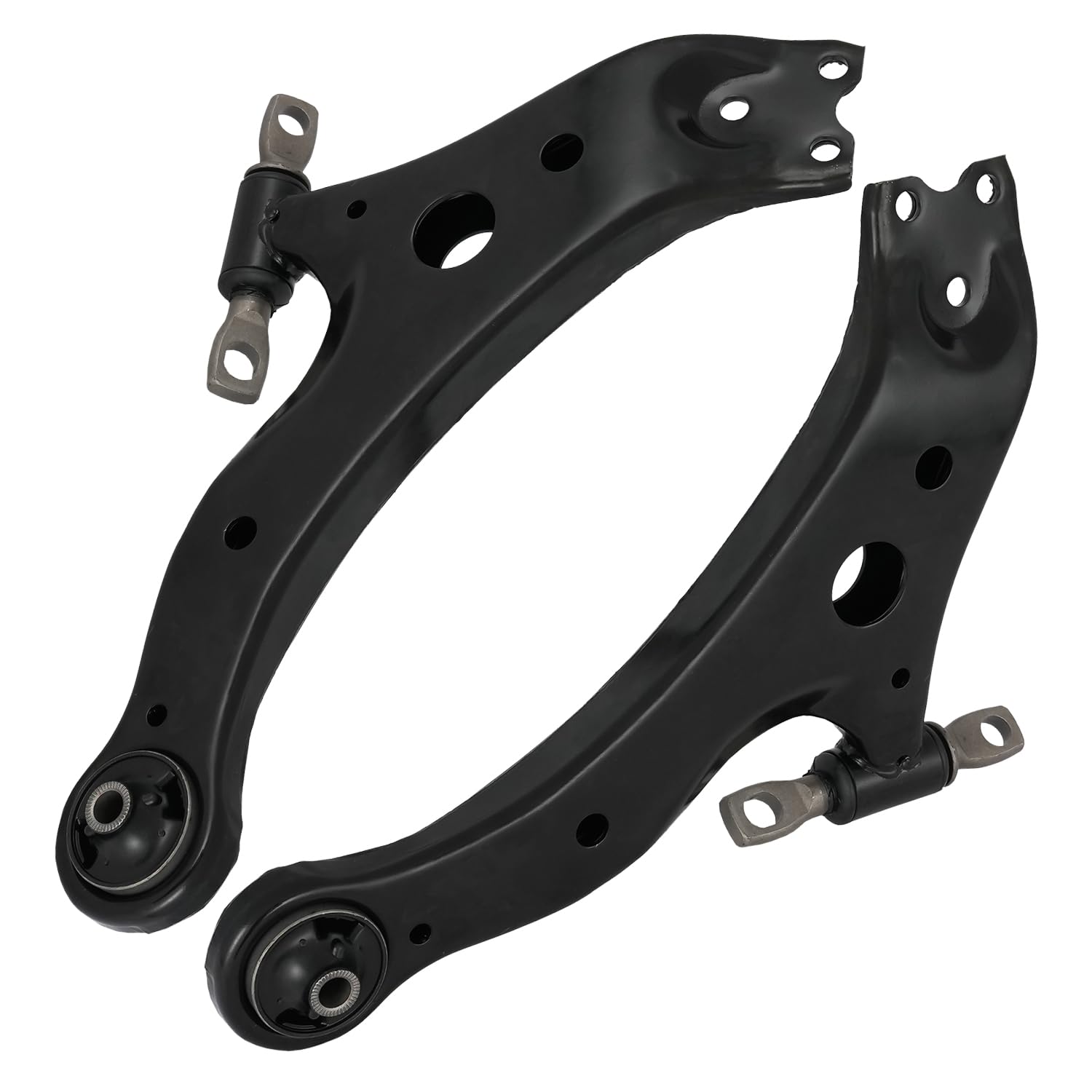 2 Pcs Front End Suspension Control Arms Kit Compatible with Camry(2002-2017), Avalon(2005-2018), ES300/ES300H/ES330/RX330/RX350/RX400h(2002-2019), Replace 4806933070 4806807050