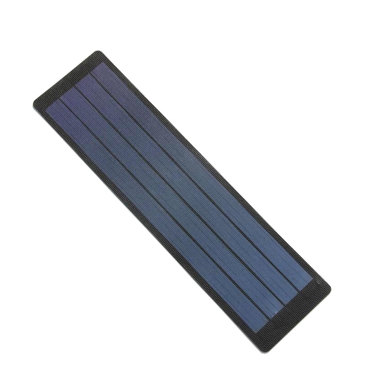 Wvyhlamrc 2W 6V 1Pc 0.3W 0.5W 1W 1.5W 2W 1.5V 2V 3V 6V Solar Panel Flexible Amorphous Silicon Thin Film Cell Diy Can Be Curled For Solar System(2W 6V)