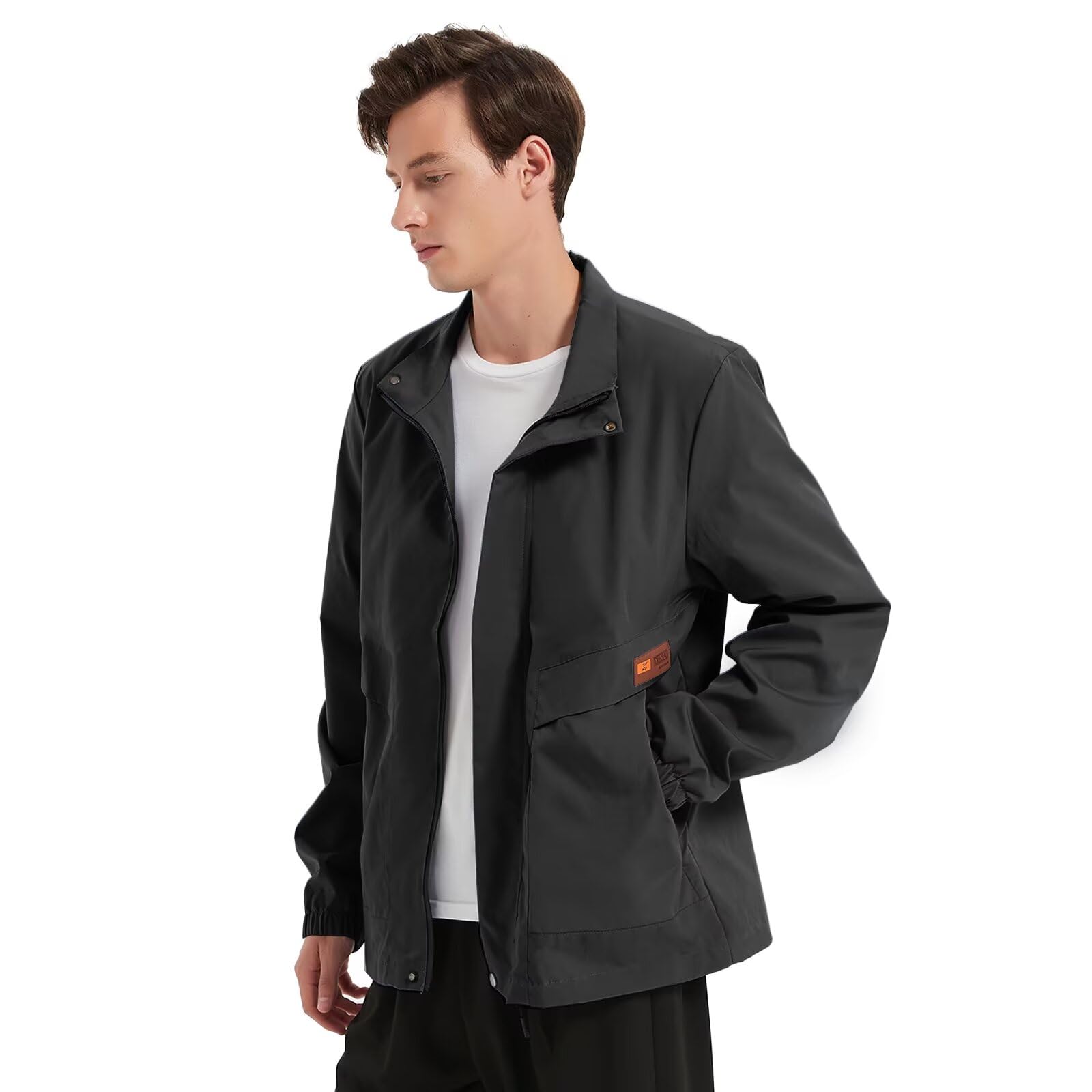 【ブラックフライデー】【44%OFF】【949円】 Sillictor メンズ 防風防寒 ブルゾン