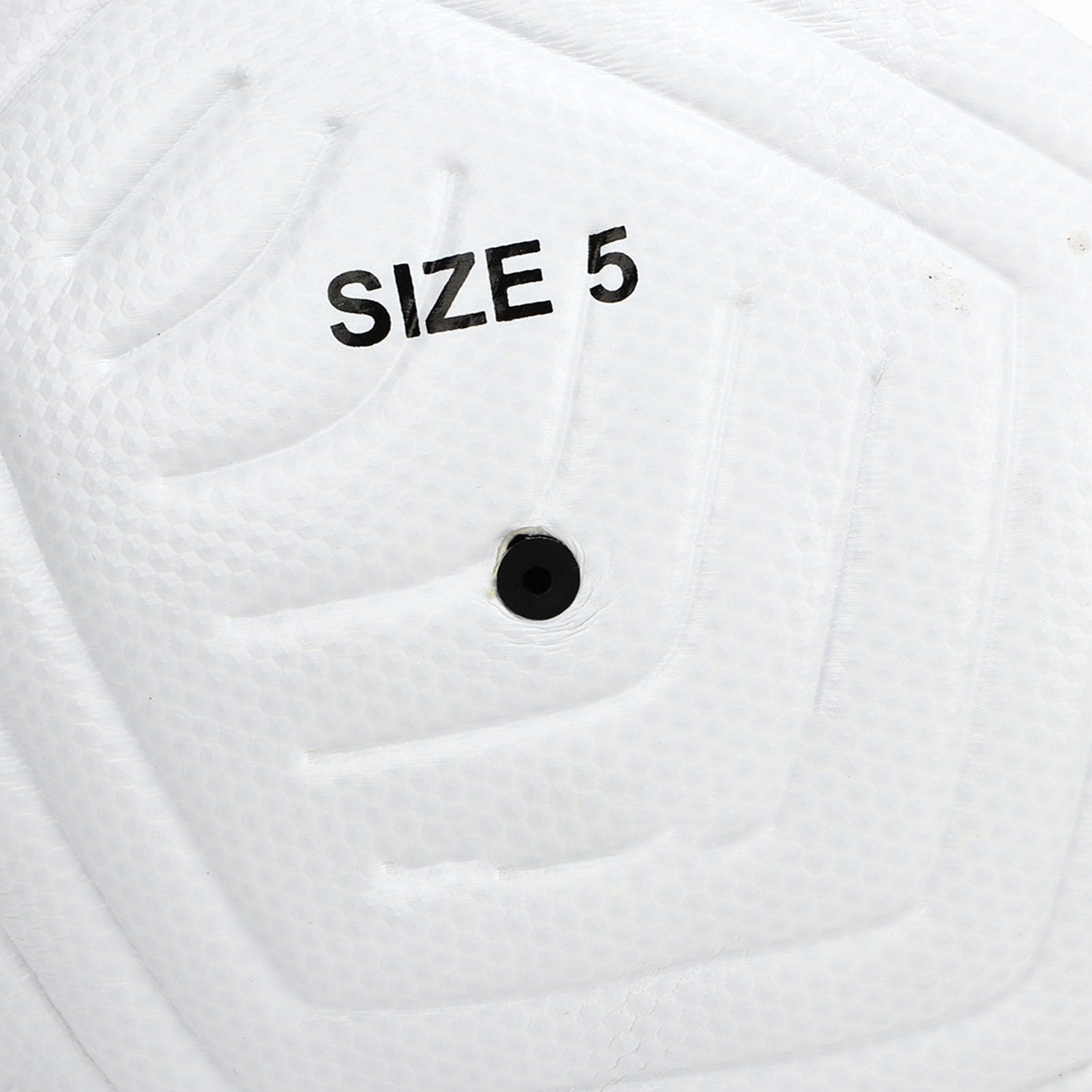 Pallone Calcio Professionale Misura 5 ad Alta Elasticità Modello Coniglio Calcio Allenamento per Partite esami Gomma in Pelle PU Bianca