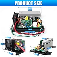 Vista 5 de Convertidor de potencia wf-8955an - WF-8955-MBA Conjunto de placa principal para convertidor WF-8955 y Parallax 7155