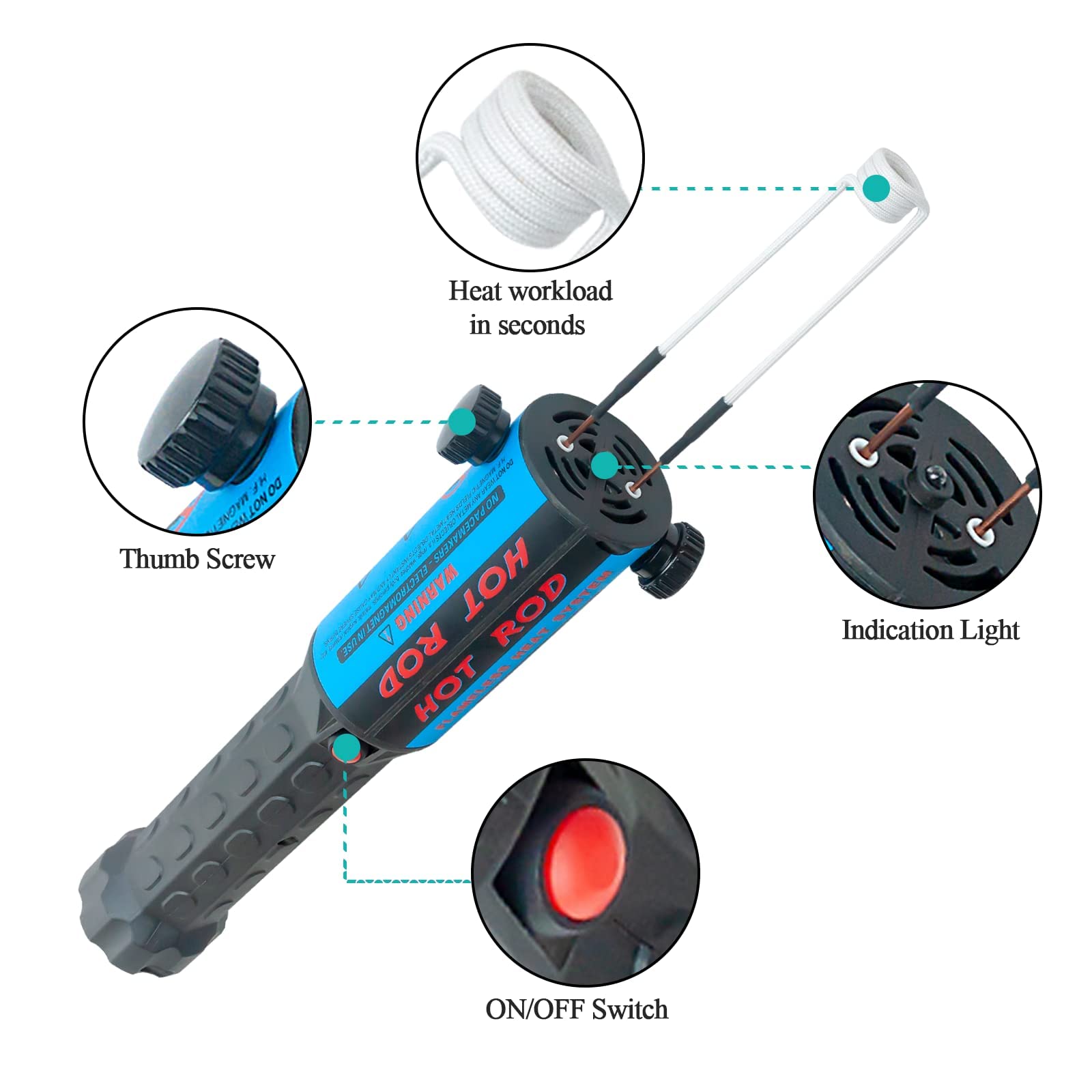 Kit de chauffage magnétique à induction - 1200 W - 220 V - Sans flamme - Avec 12 bobines - Outil de démontage de boulon portable - Outil de chauffage idéal pour les véhicules