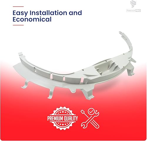 Miniatura 2 de ForeverPRO WE49X20697 para kit de rodamientos de secadora GE, 1 correa de secadora GE WE12M29, 1 fieltro de tambor frontal WE9M30, 2 guías guía