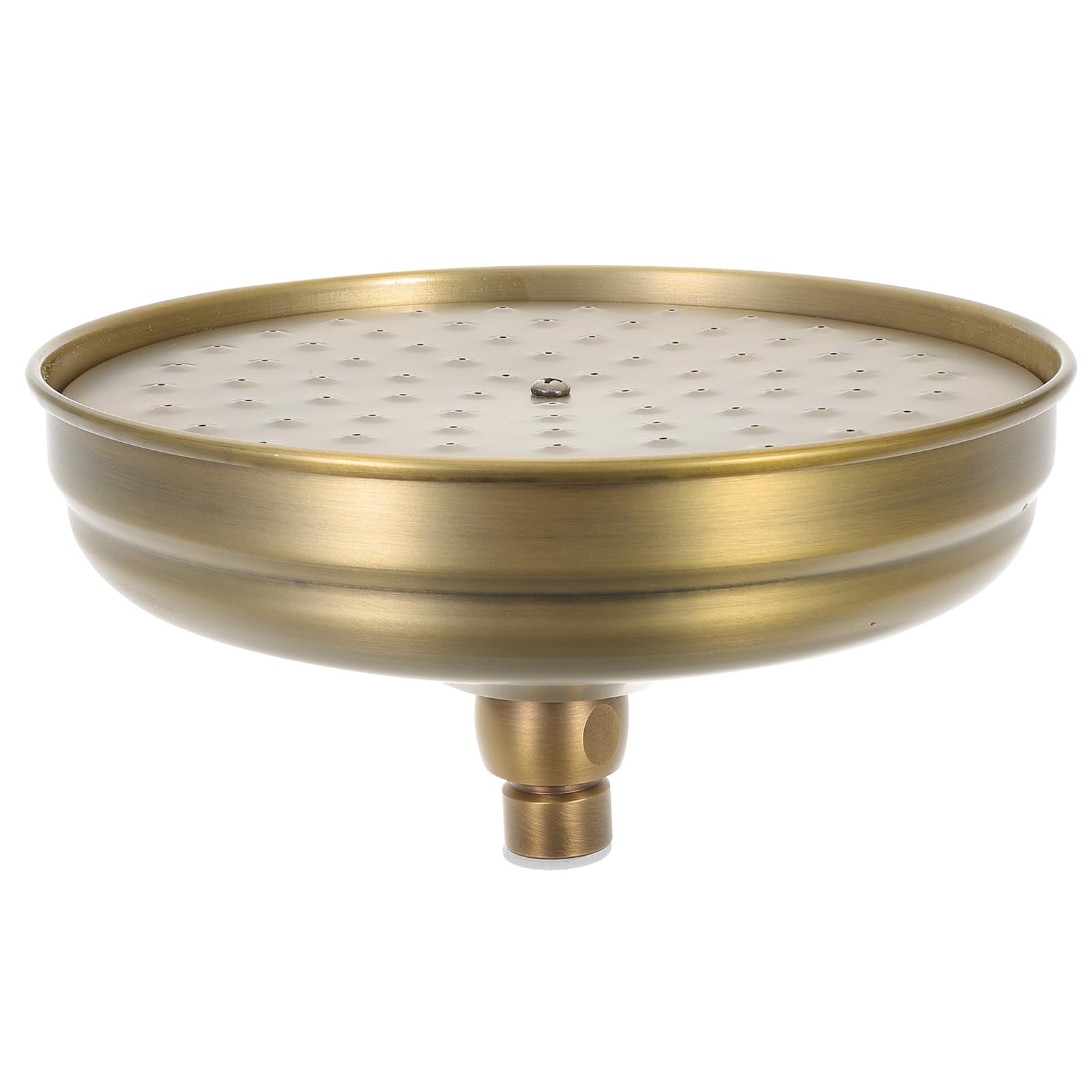 DOITOOL Cabezal De Ducha Retro De 8 Pulgadas Para Baño Rociador De Lluvia Estilo Cascada Fácil Instalación Y Limpieza Diseño Vintage Para Ducha De Techo