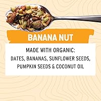 Vista 4 de Wildway Granola Keto Nuez de plátano Cereal certificado sin gluten, sin granos, vegano, bajo en carbohidratos Sin azúcar añadido Apto