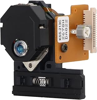 Optical Pickup Head CD DVD Replacement Optical Pickup Lens Mechanism Spare Parts ABS Continuous Operation Single Channel Head for DVD CD Player