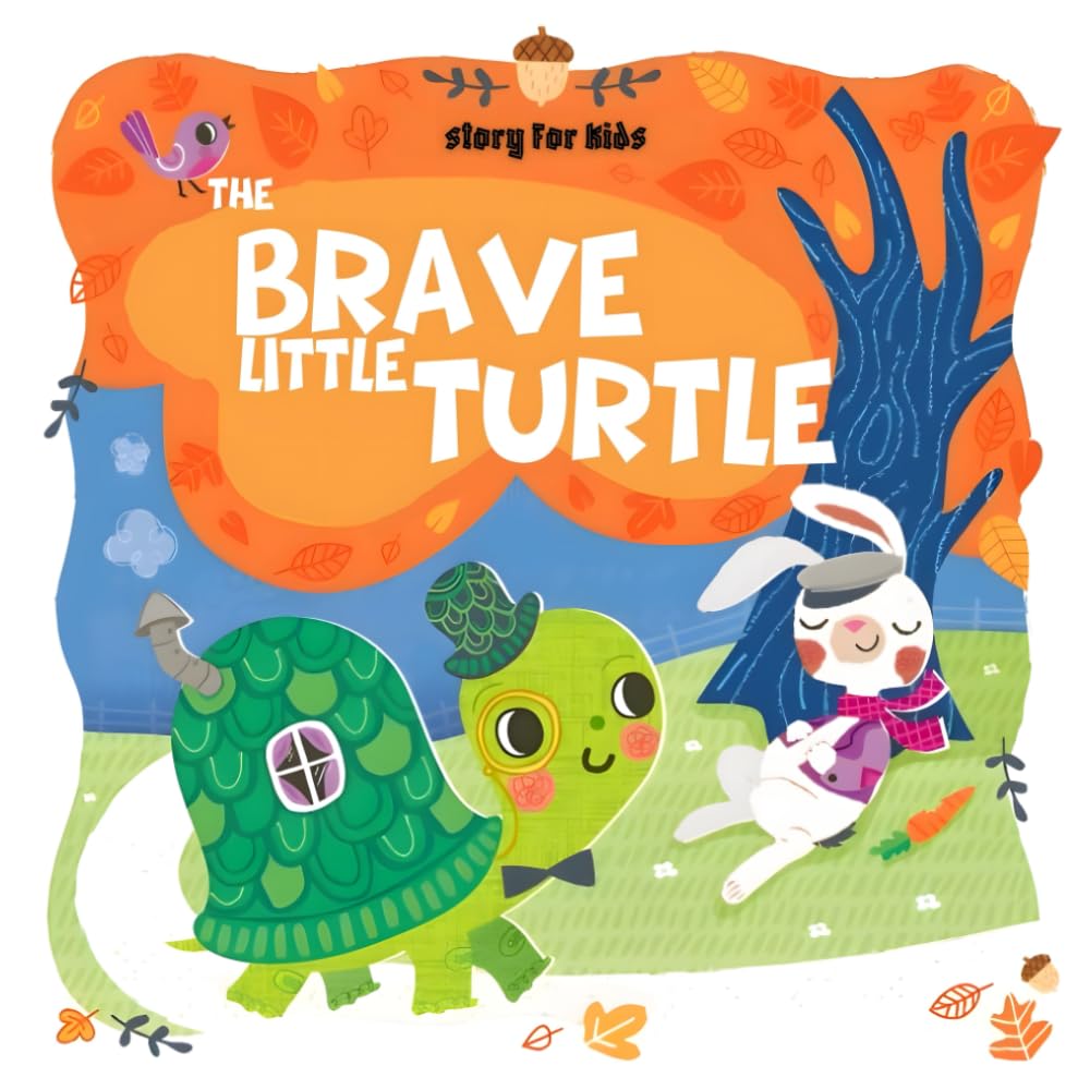 THE BRAVE LITTLE TURTLE: A Heart warming Adventure About Courage and Friendship, Helping Kids Overcome Fear and Believe in Themselves (Short Story)