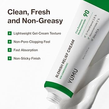 フェイスクリーム Yumura Amazon.com: YUMU Cica Exosome Zinc Blemish Relief Cream, Face