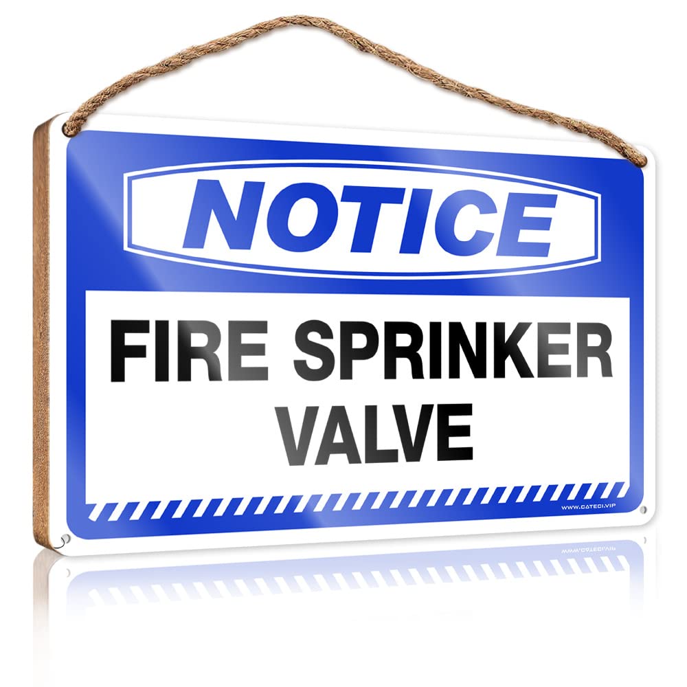 Dtha One Color Love Signs For Home Decor Wall Notice Fire Sprinker Valve Wooden Sign House Decor Clearance Fall Office Decor(23X35cm)