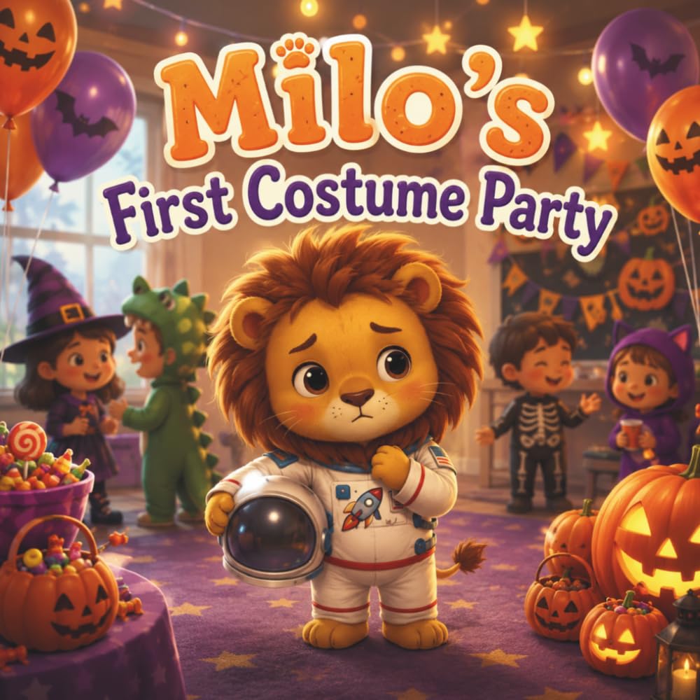 Milo’s First Costume Party: A Gentle Halloween Story About Courage, Friendship, and Feeling Different (Milo Emotional Skills Series)