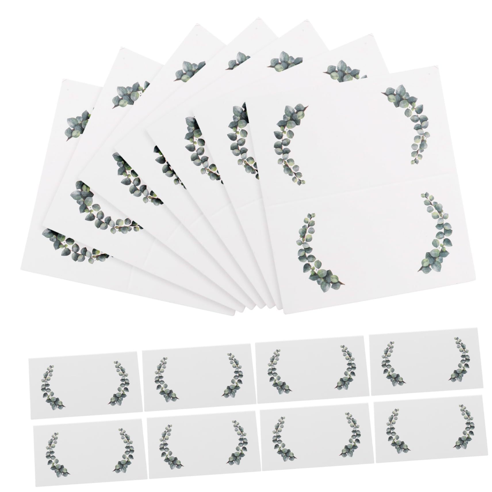 Alipis 3 Sätze Tischkarten Beschreibbare Platzkarten Für Feierlichkeiten Design Für Hochzeiten Und Veranstaltungen Tischdekoration Für Romantische Anlässe 100 Stück * 3