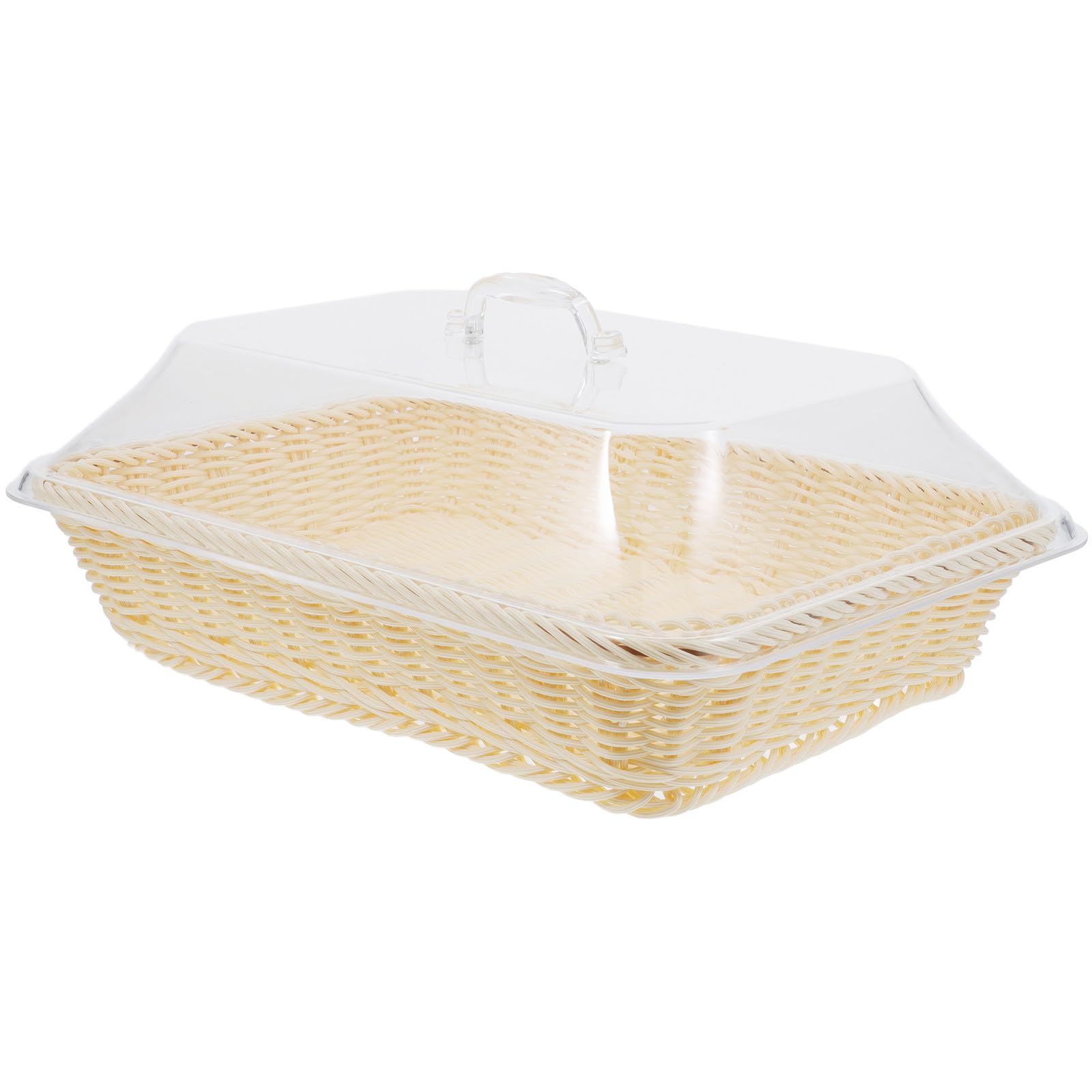 Panier plastique beige facile à nettoyer pour fraîcheur garantie
