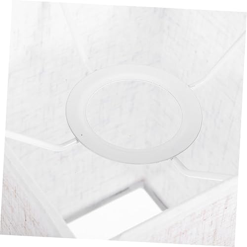 Miniatura 3 de DOITOOL Pantalla de lino beige decoración de pared candelabros mini ventilador de techo cubierta de luz cubierta de luz cubierta de lámpara de