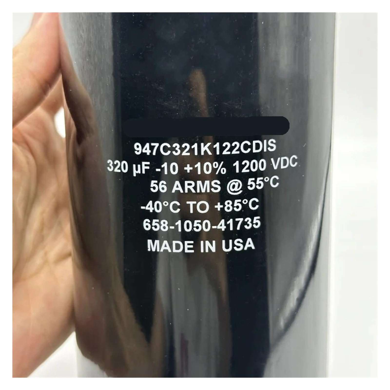 KSZHZYMGX 947C321K122CDIS 320uF 1200V DC 10% DC Film capacitor