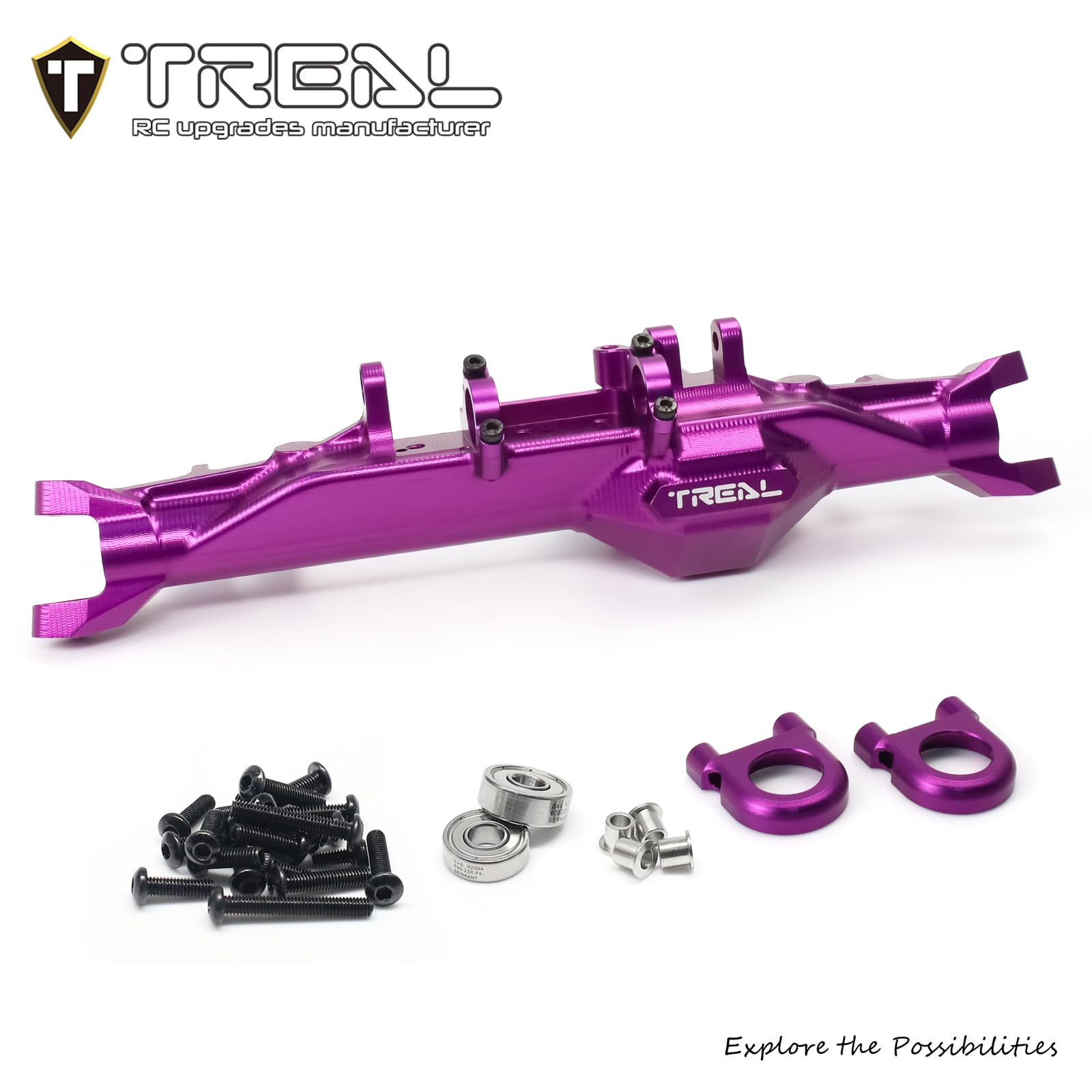 アンミオイル Amazon.com: TREAL Aluminum 7075 Front Axle Housing CNC Billet