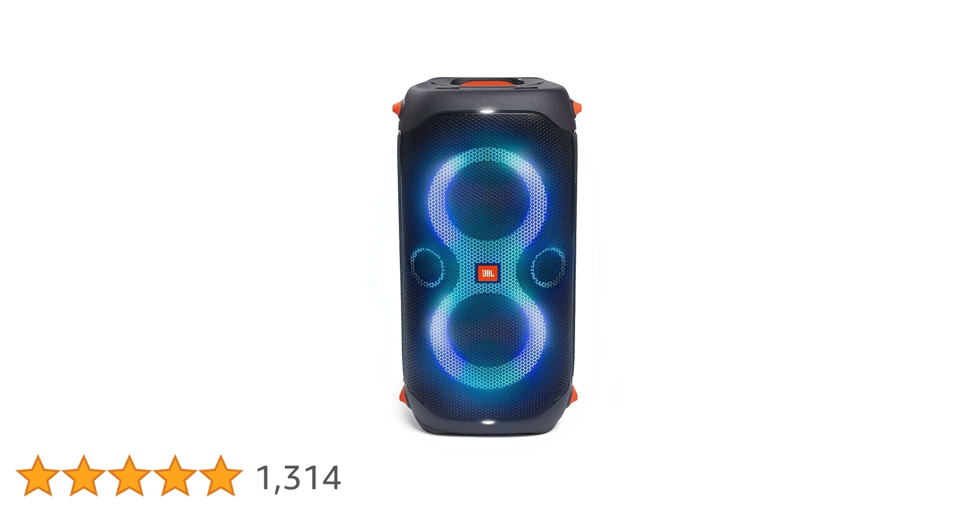 JBL, PartyBox 110 Bluetooth Speaker Portable Light Show