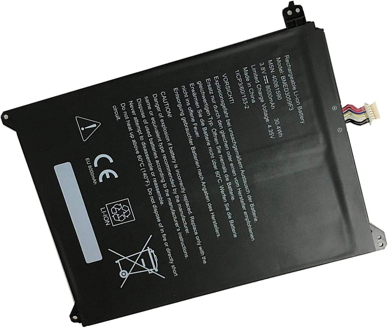 BMED3059F3 Laptop Battery Replacement for Battery Lenovo 40061590 Series(3.8V 30.4Wh)
