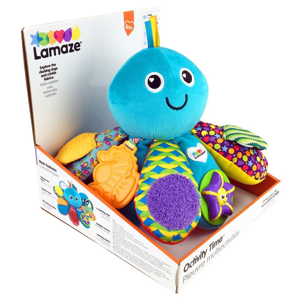 Plüschtier Oktopus für Verschiedene Aktivitäten: Lamaze
