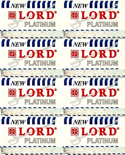 40 Lord Platinum Double Edge Razor Blades