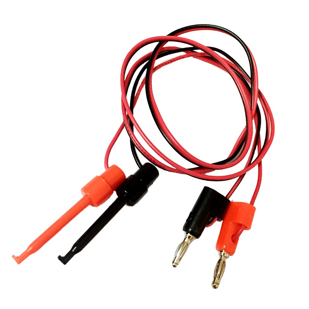 Set of 1 Meter Banana Plug to Test Hook Clip Probe Cable for Multimeter Test Equipment-image-38