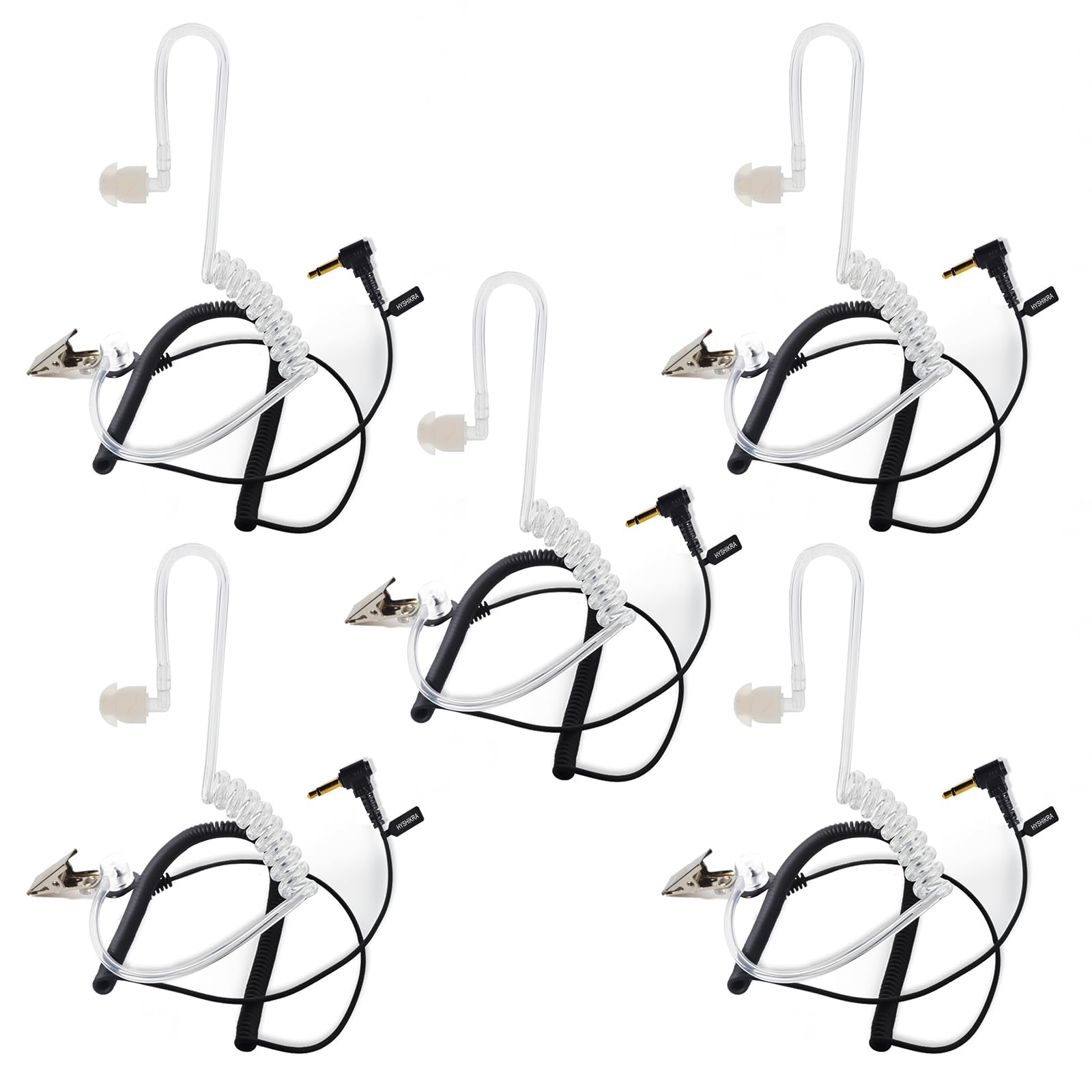 Auricular walkie talkie para seguridad y eventos con conector de 3.5mm 7