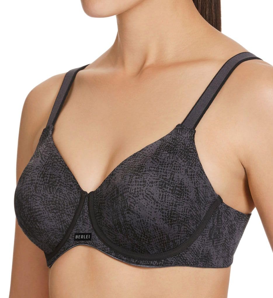 Berlei Women's Sf3 High Impact Smooth Underwire - Black - 32F