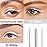 evpct 3Pcs Pearl White & Silver & White Gel Glitter Eyeliner Pencils Set for Women Waterproof Smudge Proof lapiz de ojos delineador de ojos contra el agua Eye Liner Makeup 19 20 22