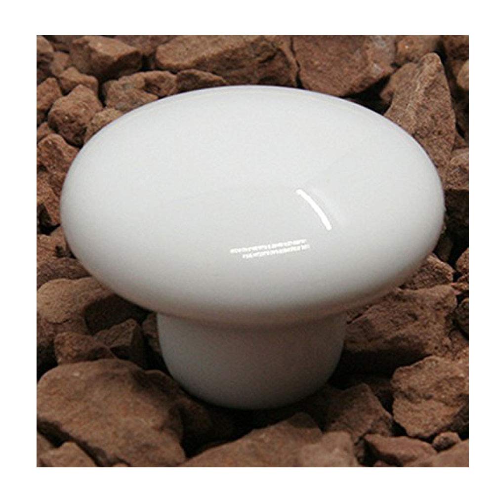 10 SZTUK Ceramiczne gałki Uchwyty Uchwyty do szafki Szuflada Szafa Komoda Szafka Szafa Drzwi do mebli Kuchnia i dziecko Dziecięce Meble dziecięce Wystrój (biały)