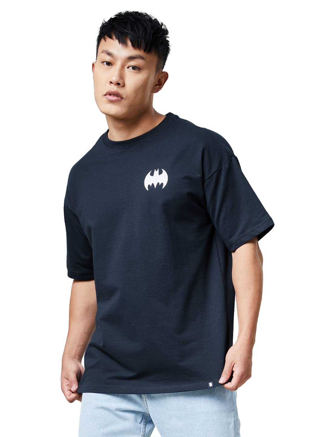 The Souled StoreMen's Cotton Loose Fit T-Shirt