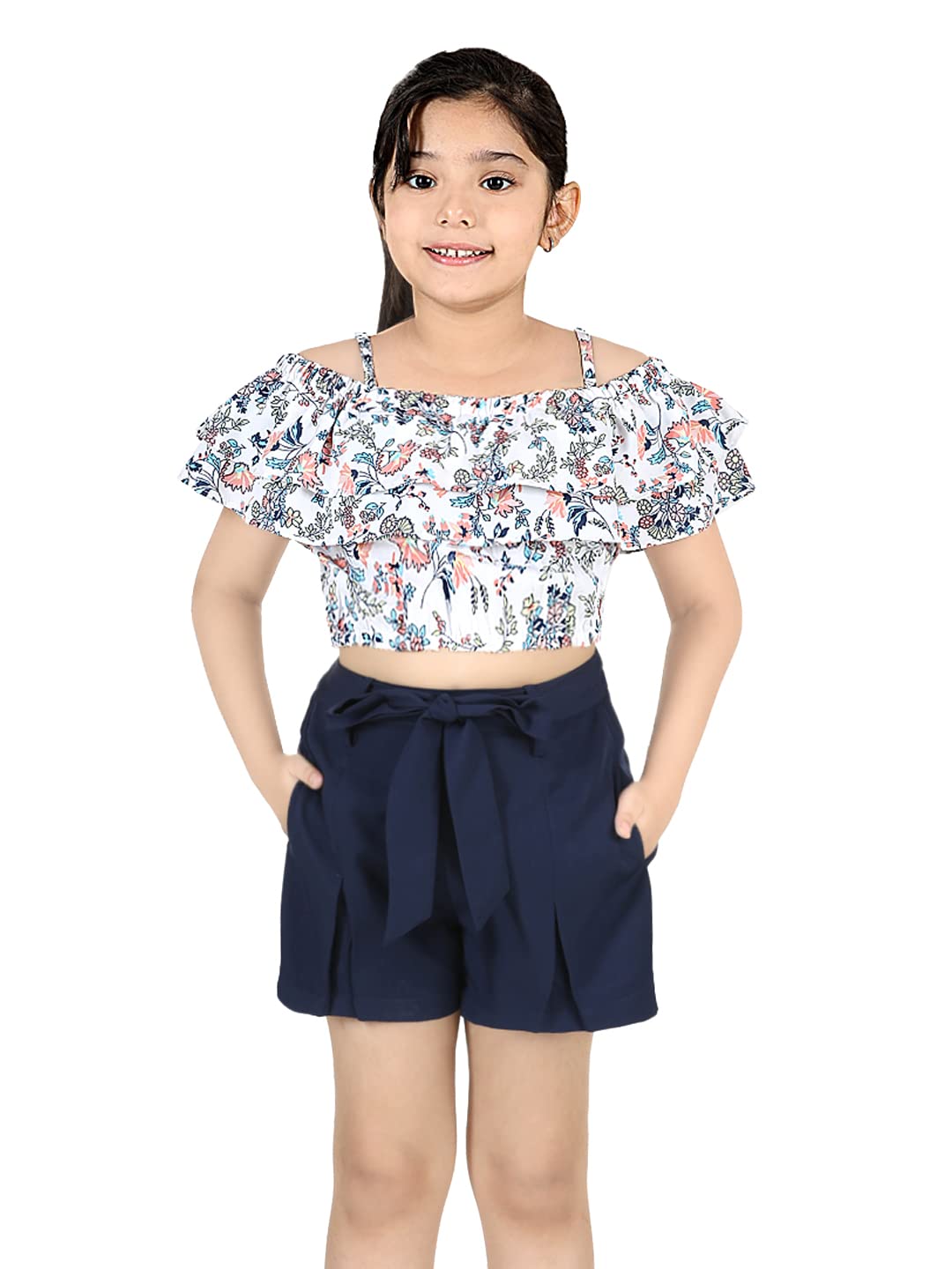 Naughty Ninos Girl’s Polyester Solid Dress Clothing Sets offers donot miss Naughty Ninos Girl’s Polyester Solid Dress Clothing Sets offers donot miss