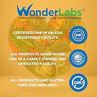 Vista 7 de Wonder Laboratories Factor intrínseco con ácido fólico y vitamina B-12 1000mcg - 120 Cápsulas