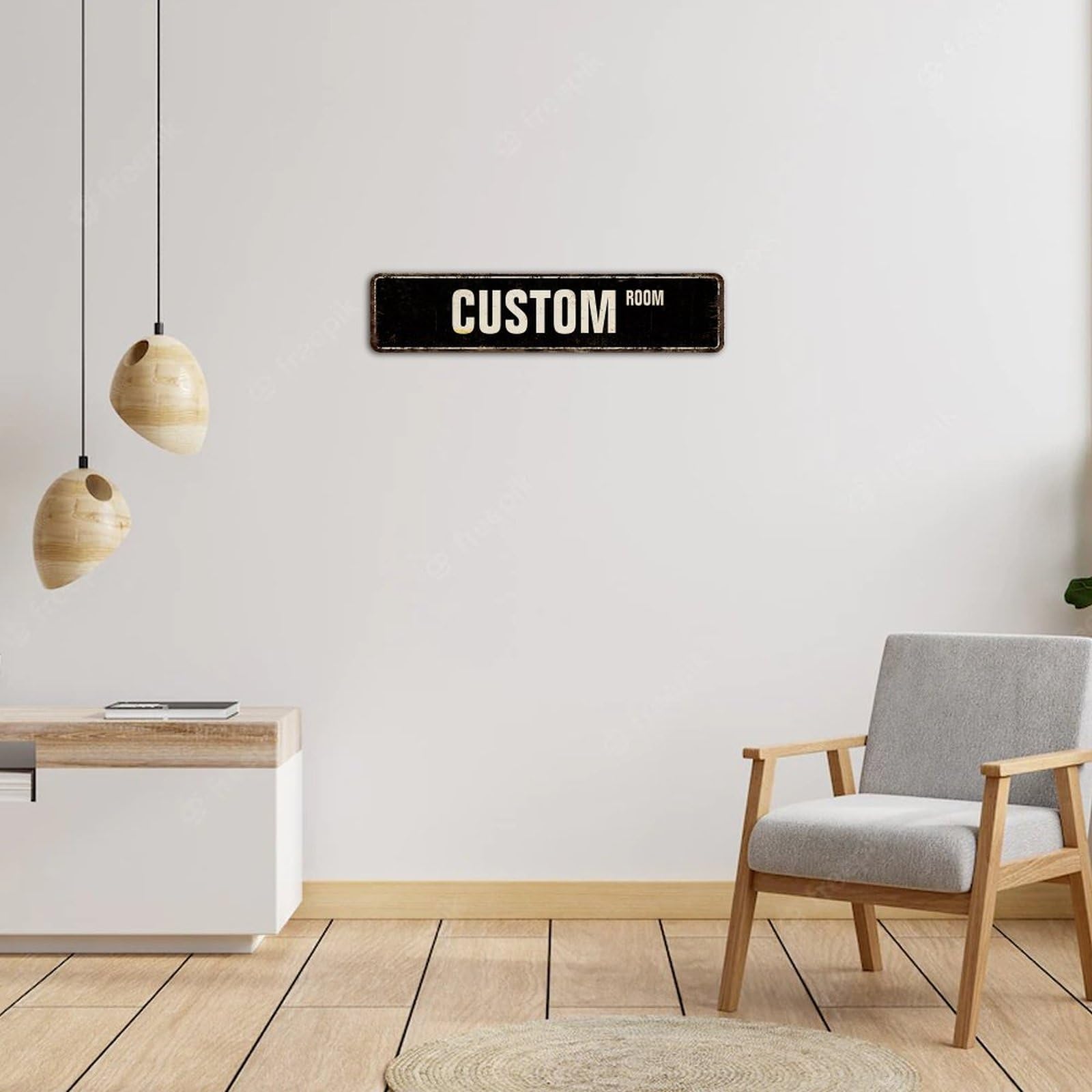 Cartello Stradale Divertente In Metallo 40x10 Cm – Insegna ‘BEACH-HOUSE’ Per Decorazione Casa E Bagno