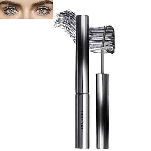 Judydoll - Máscara de rímel Judydoll, máscara de hierro fuerte Judydoll Máscara de hierro rizado 3D, máscara de hierro Judy Doll con cepillo de