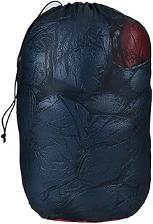 KOMBIUDA Saco De Compressão Para Saco De Dormir Saco De Compressão De Náilon Saco De Compressão Saco De Compressão Para Caminhadas Saco De Malha Porta De Feixe Preto Saco De Compressão De
