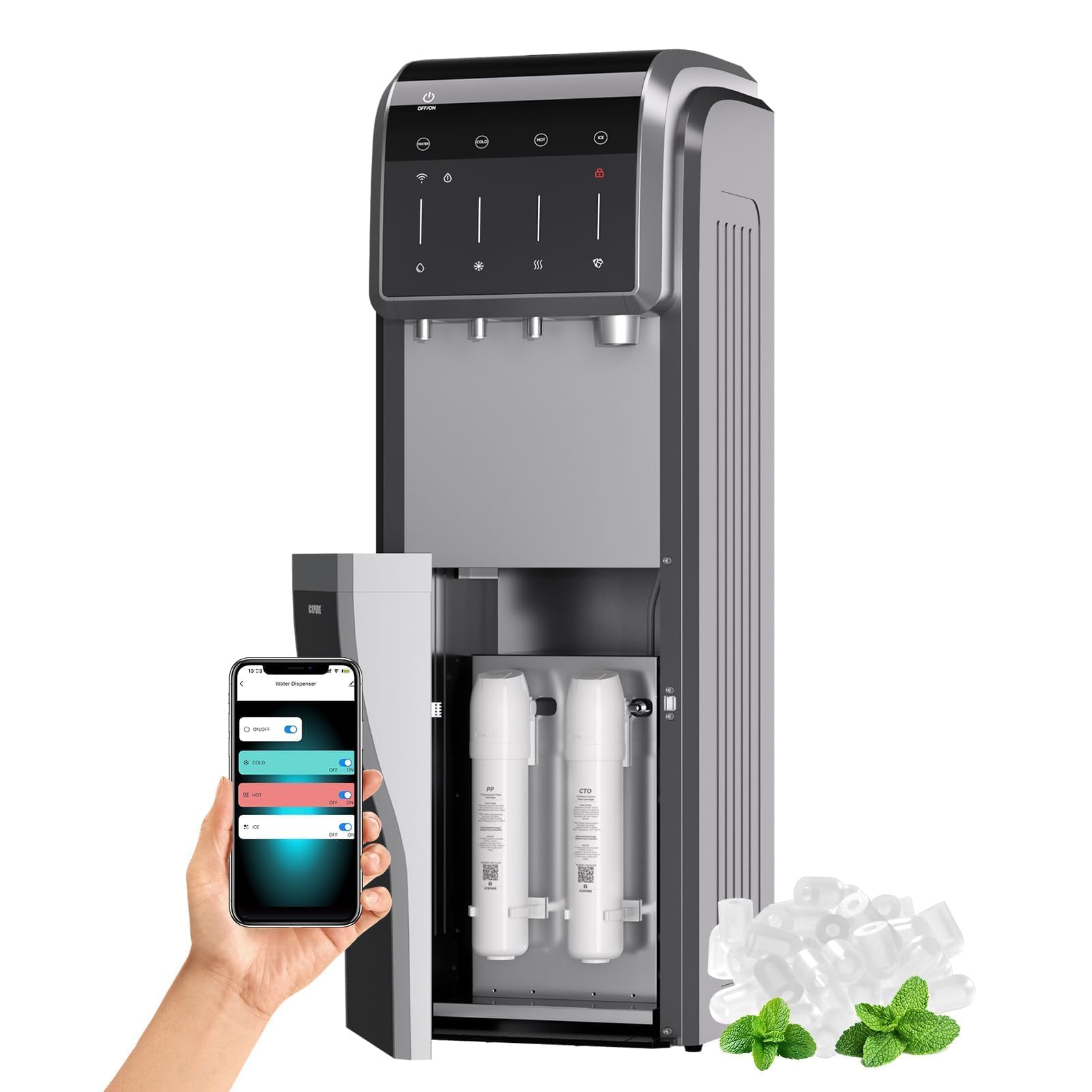 ICEPURE 6-in-1 Bottleless Water Cooler