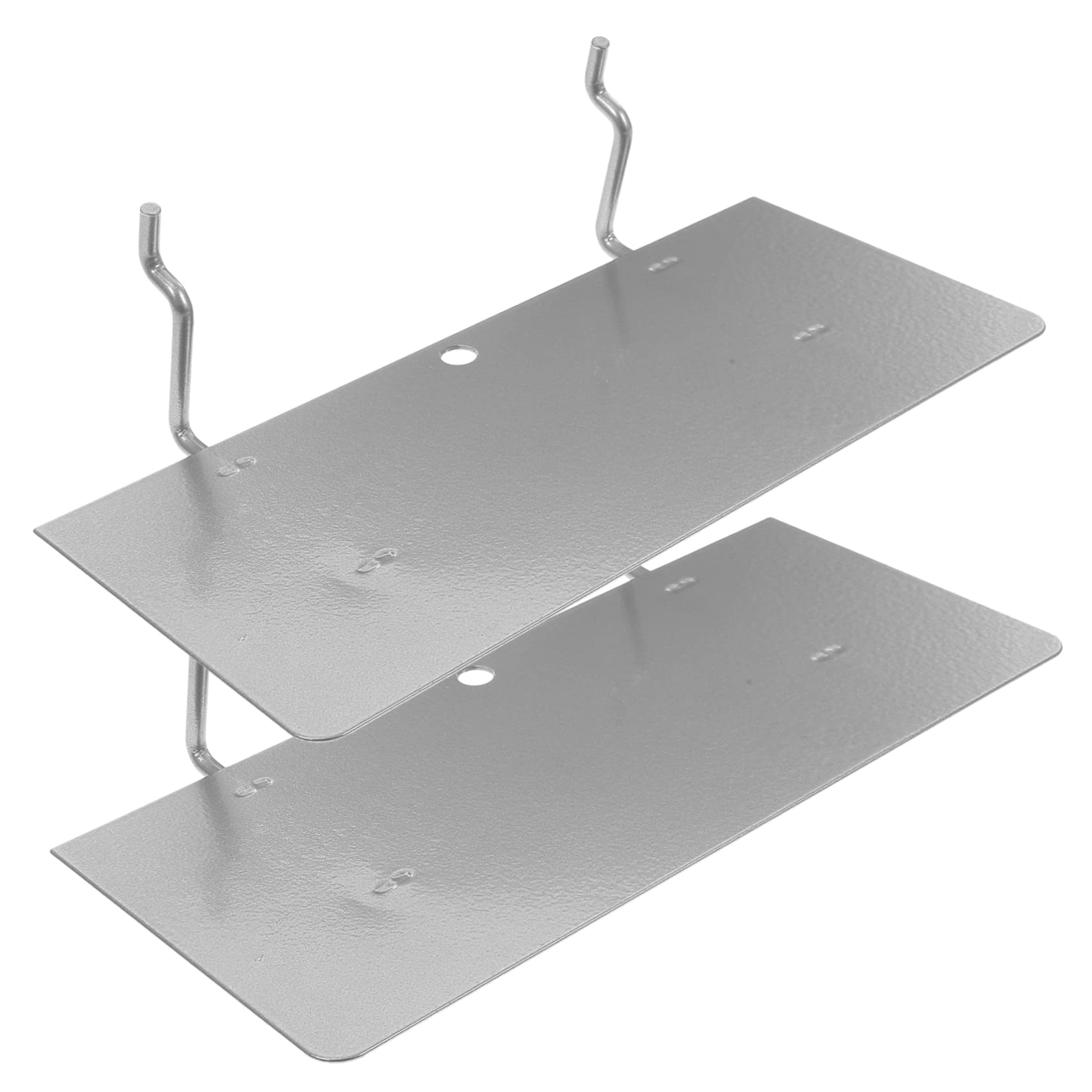 ERINGOGO Pegboard Shelf Brackets 2pcs Metal Wall Mounts for Gaming Shelf Home Organizer