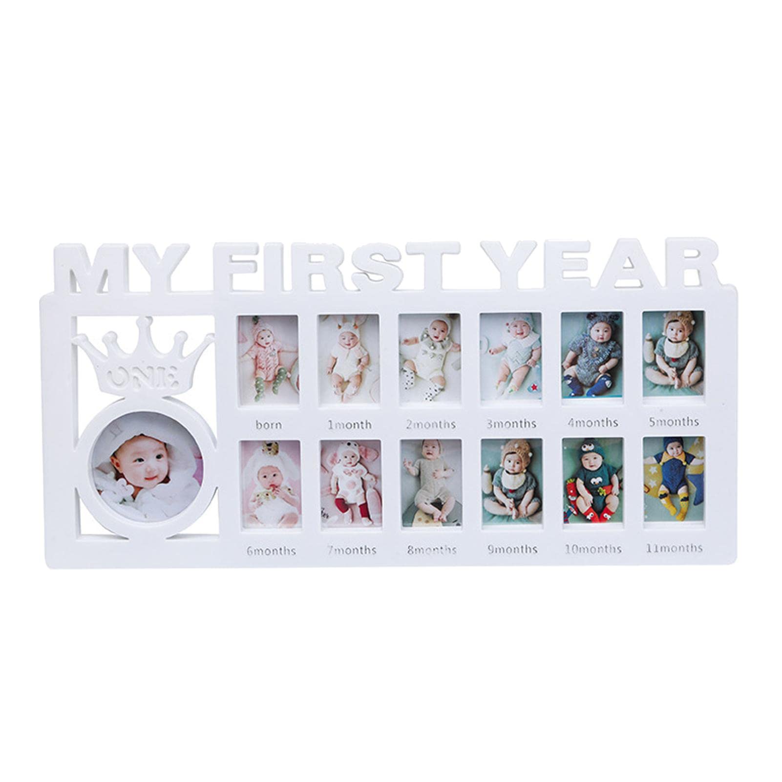 Baby's First Year Photo Frame, Baby First 12 Months Picture Frame, Baby Photo Frame First Year, Baby First Year Keepsake Frame, M-y First Year Photo Frame, Baby Shower Home Nursery Decor