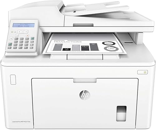 HP LaserJet Pro M227fdn - Impresora láser multifunción todo en uno con seguridad de impresión (G3Q79A). Reemplaza a la impresora láser HP M225dn