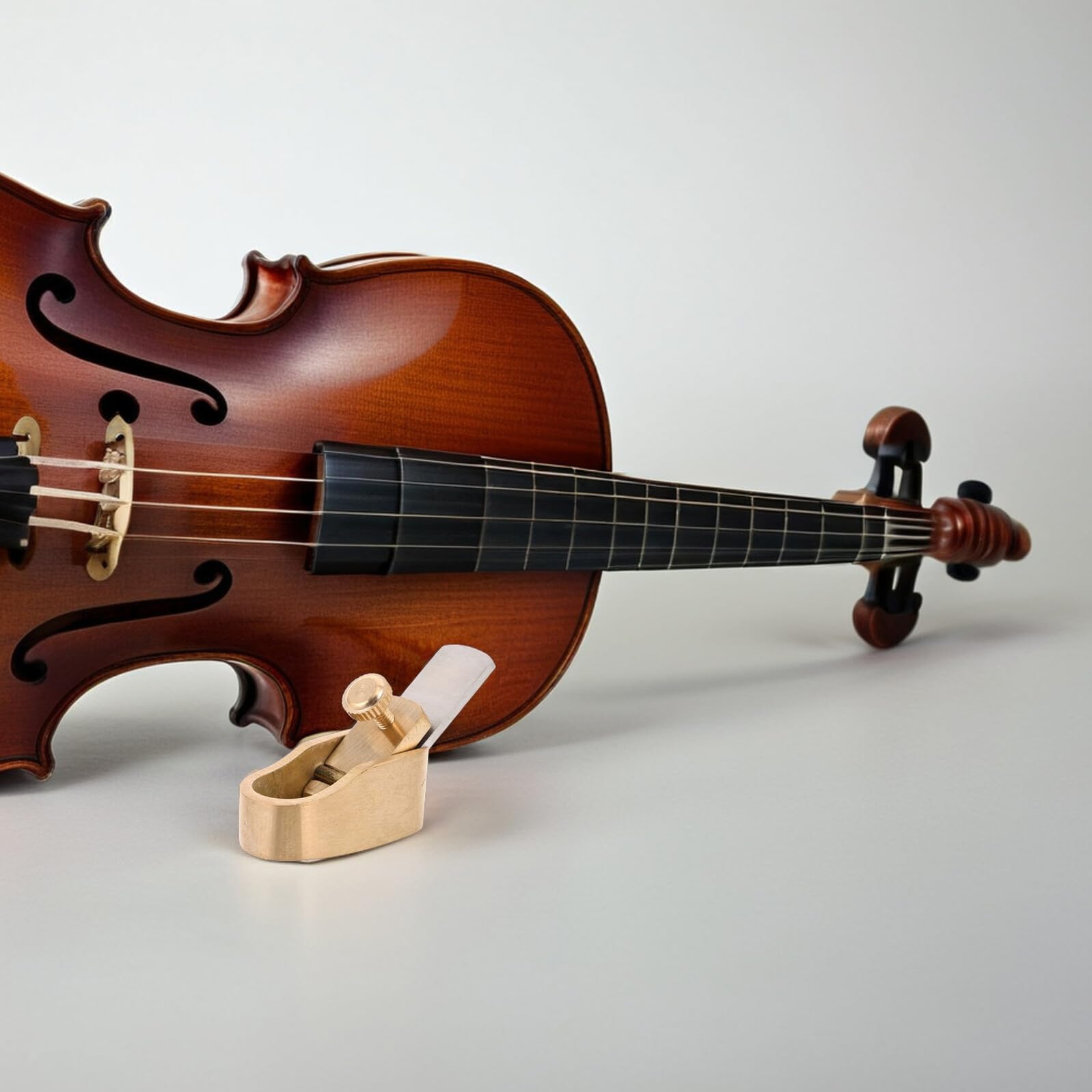 Rabot à Bois en Laiton pour Fabrication de Violon, Outil de Précision à Pouce pour Luthier, Fonctionnement Fluide, pour Ateliers et Fabrication sur Site
