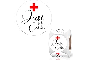 Just in Case Hangover Stickers: The Essential Party Favor for Event Hosts