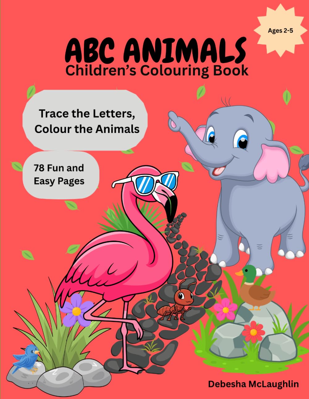 ABC Animals: Children's Colouring Book