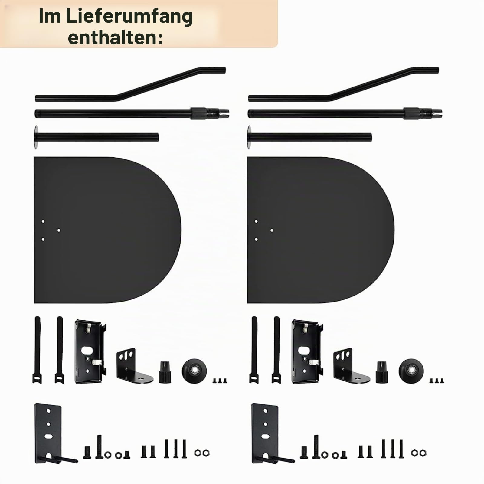 Höhenverstellbarer Ständer für Bose-Lautsprecherständer mit Slideconnect Halterung, für Bose Surround Lautsprecher, Surround 700, OmniJewel Lifestyle 650, CineMate GS Serie II, für Bose OmniJewel