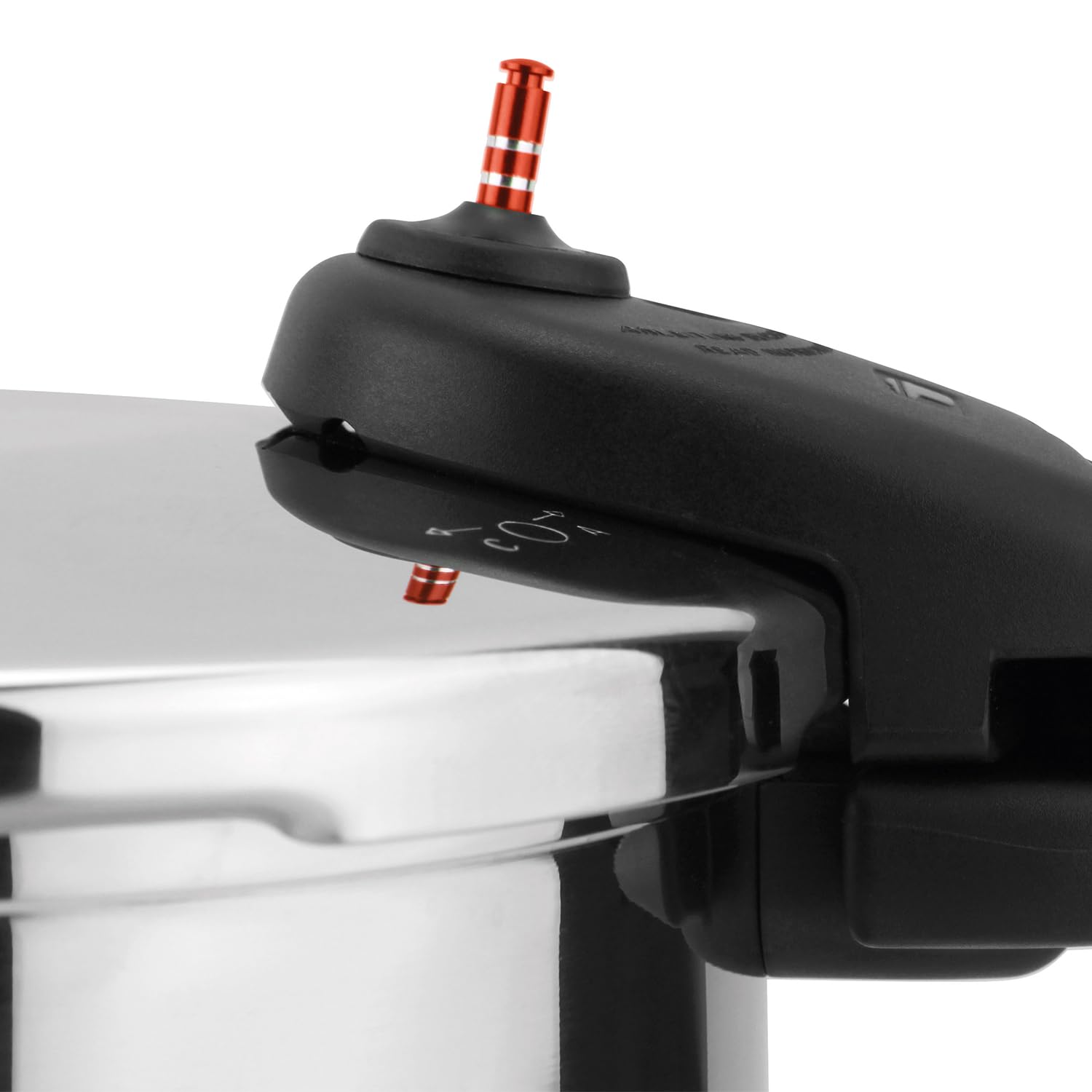Magefesa Balance - Olla Express 6L, Acero Inoxidable 18/10, Bloqueo Automático, Todo Tipo de Fuegos, Induccion, Asas Termo Resistentes, Cocina Sana