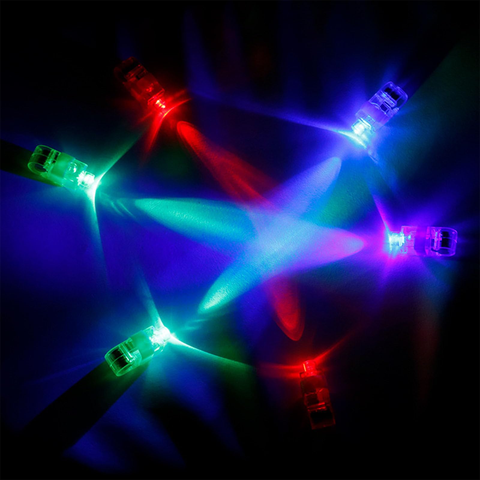 Anelli Luminosi,Party Light up Anelli,Elastico Luci da Dito LED,Lampeggiante Light Up Anelli,Luci Delle Dita,Luci Luminose per Dita,Torce a Dito Luminose,Anello da dito a LED,Giocattoli per Bambini