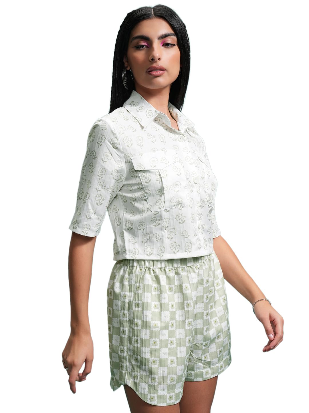 Tokyo Talkies Women Co-Ord Set-picture-22